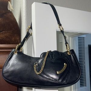 Authentic Vintage Juicy Couture Small Black Purse.